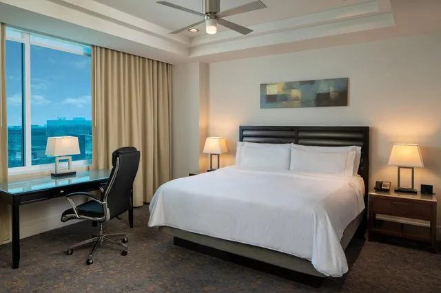غرفة بسرير كينج لذوي الإعاقة، Westin Houston Memorial City Hotel 2/6