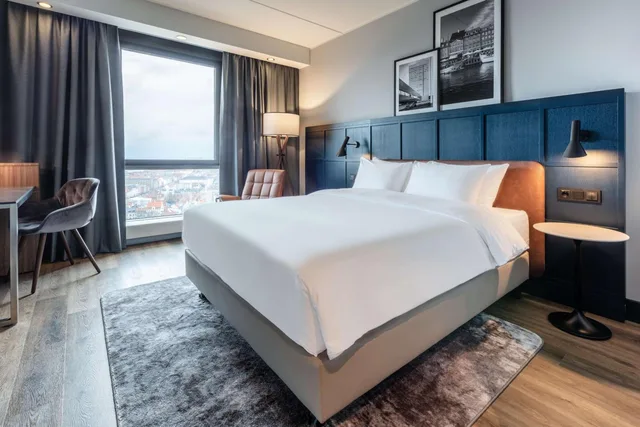 جناح جونيور بانورامي بسرير كينج بإطلالة على المدينة، Radisson Blu Scandinavia Copenhagen 1/7