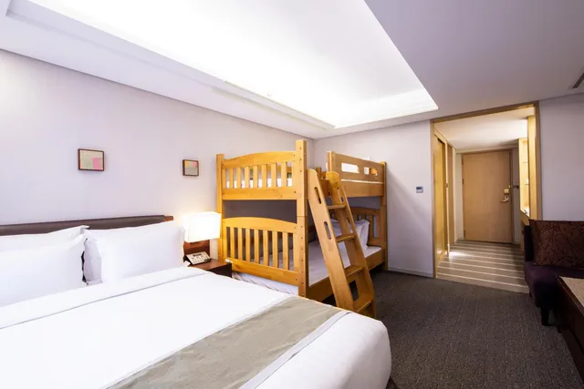 غرفة رباعية بسرير مزدوج، Seoul Garden Hotel 2/8