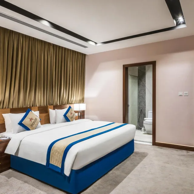 جناح ديلوكس بسرير كينج، فندق نخبة الملقا(Al Malqa Elite Hotel) 8/10