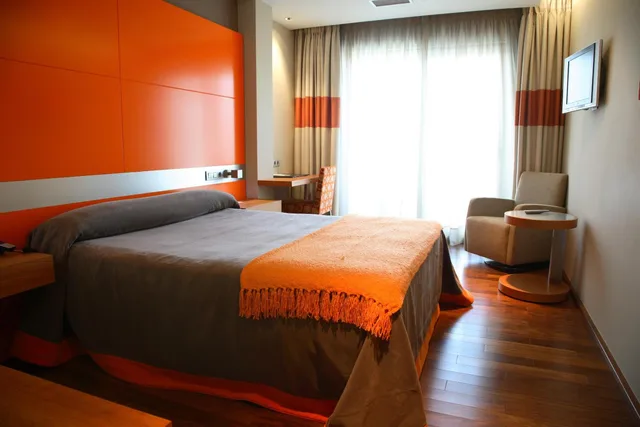 غرفة بسرير مزدوج أو سريرين منفصلين بإطلالة على البحر، Hotel Ego 4/9