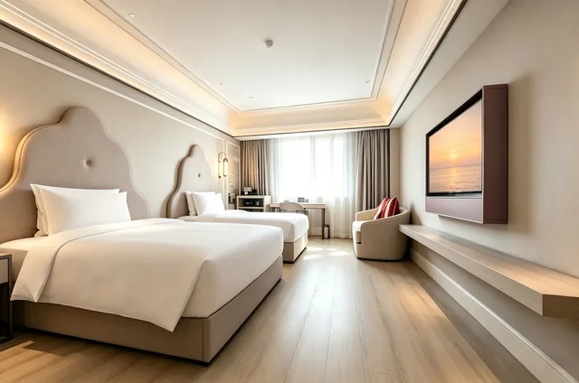 غرفة عائلية بسريرين مزدوجين، Mercure Xian Dayan Pagoda 10/10