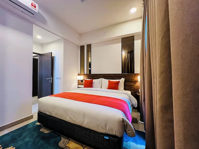 جناح سوبيريور بسرير كوين وسرير بطابقين وسرير بطابقين وسرير كوين، Wyndham Ion Majestic 3/7