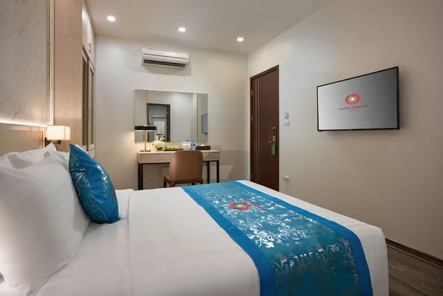 غرفة أساسية بسرير كوين، Grand Dragon Hotel Hanoi 6/10