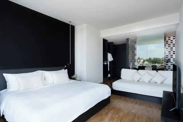 غرفة ديلوكس ركنية بسرير كينج بإطلالة على النهر، Sala Rattanakosin Bangkok Hotel 2/10