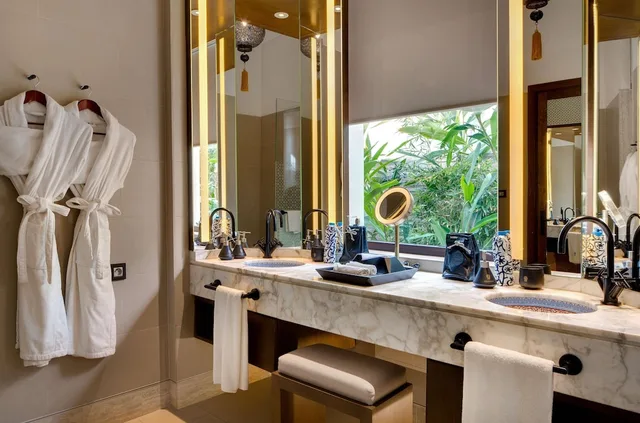 2 Bedrooms, Harmony, Pool, Villa, King and Twin Beds, Sea View، Banyan Tree Tamouda Bay 9/10