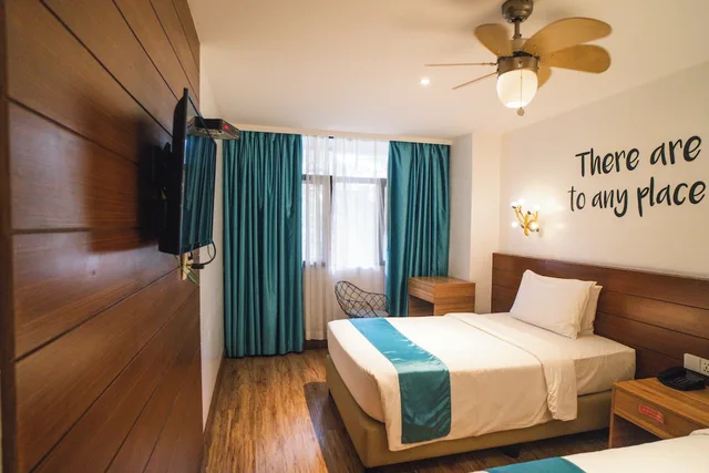 غرفة ديلوكس اقتصادية بسريرين منفصلين، The Orchard Hotel Baguio 2/8