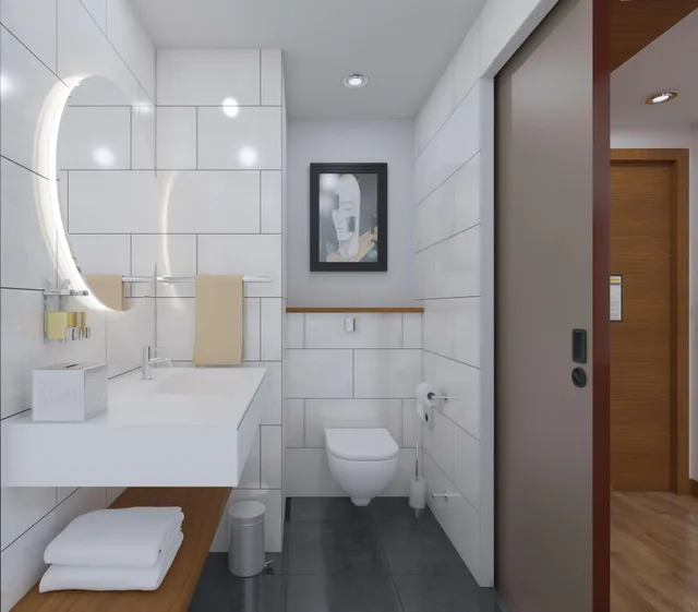 غرفة قياسية بسرير مزدوج، Hampton by Hilton Istanbul Arnavutkoy 7/10