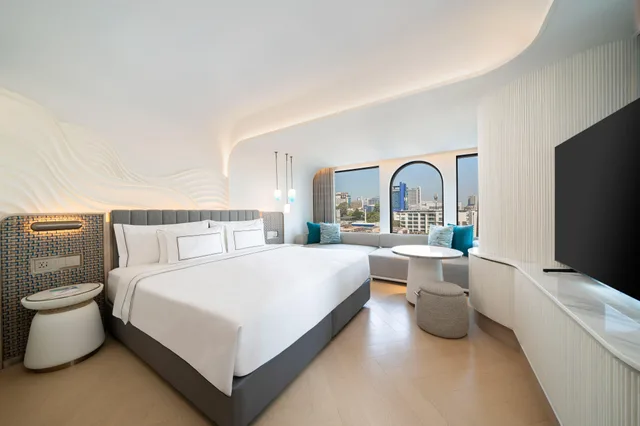 غرفة بريميوم بسرير مزدوج، Melia Pattaya Hotel 2/5
