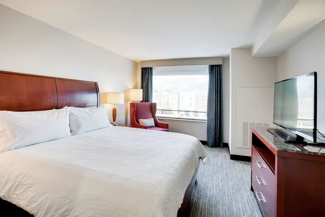 جناح جونيور بسرير كينج مع أريكة، Hilton Garden Inn Milwaukee Airport 1/2
