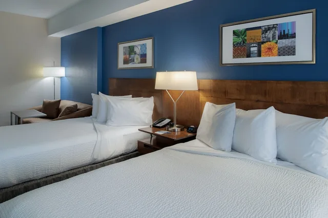 جناح عائلي بسريرين مزدوجين، Fairfield Inn and Suites by Marriott Dayton Troy 3/4