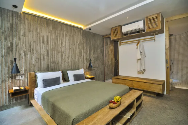 فيلا بسرير كينج بإطلالة على الجبل والبحر بغرفة نوم واحدة بمسبح خاص، The Tiing Tejakula Villas 3/4