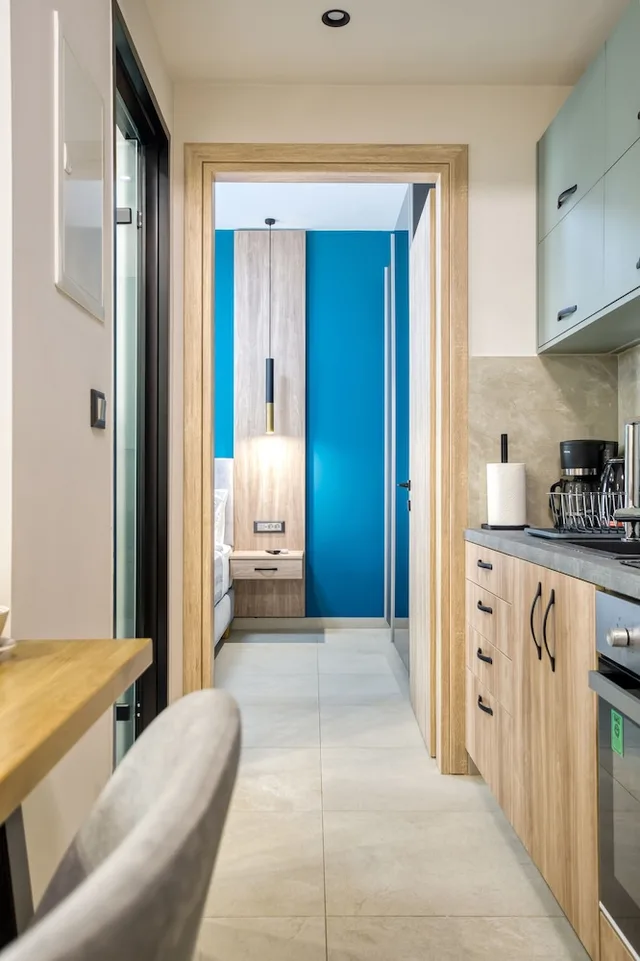 جناح جونيور بسرير مزدوج بإطلالة على الجبل، Sapphire Horizon Suites 6/6