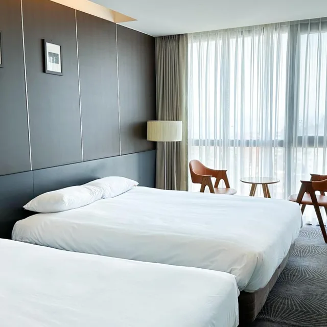 غرفة سوبيريور عائلية بإطلالة على المدينة، Hotel Goldendaisy Seogwipo Ocean 2/5