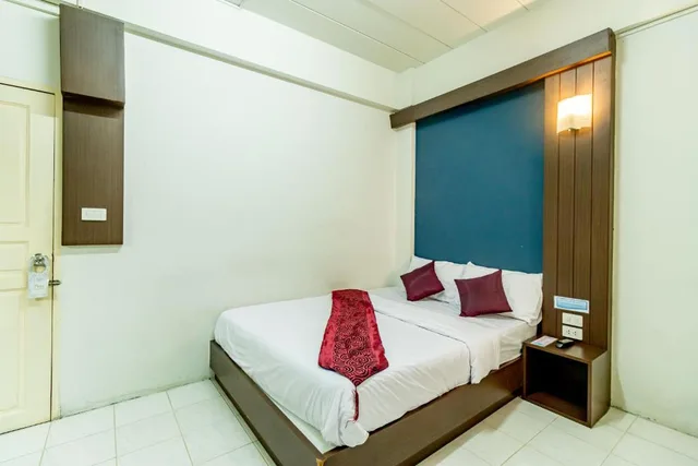 غرفة قياسية بسرير كوين، Riski residence Bangkok-noi 3/3
