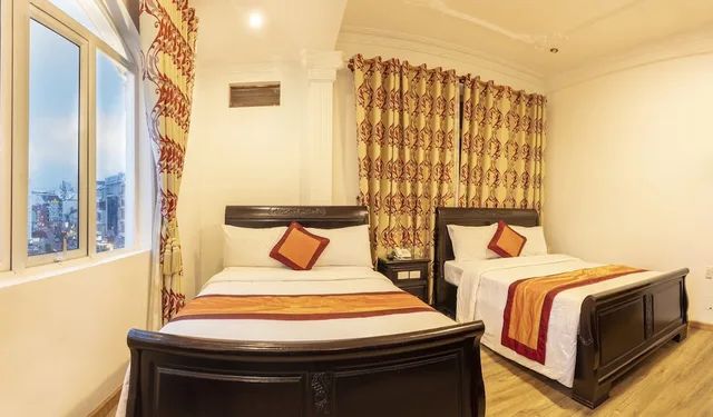 غرفة ديلوكس بسريرين منفصلين بإطلالة على المدينة، Fortune Dai Loi Hotel 4/10
