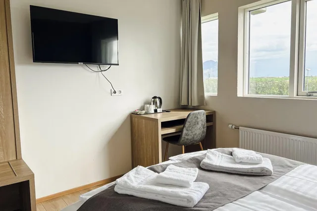غرفة قياسية بسرير مزدوج، Hotel Jokull 6/9