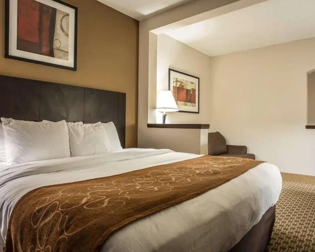 جناح بسرير مزدوج لذوي الإعاقة، Comfort Suites Lumberton North 2/7