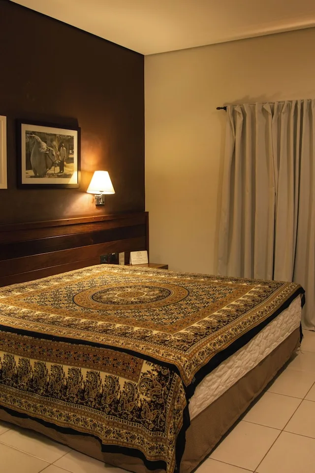 غرفة ديلوكس بسرير مزدوج وسرير فردي، TAJ HOTEL 3/7