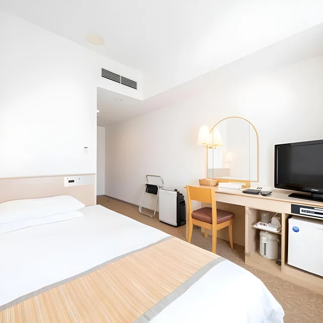 Semi Room, Budget, Semi Double Bed، Hotel Terrace The Square Hitachi 1/1