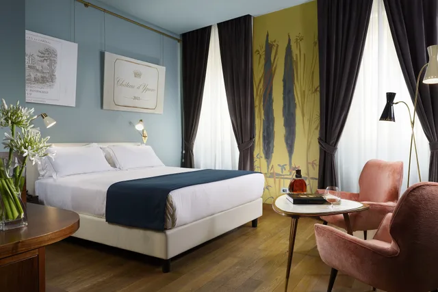 جناح بسرير كينج، Hotel De'Ricci, an SLH Hotel 2/3