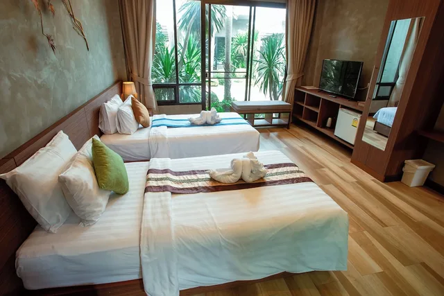 Garden Villa, Deluxe, King and Twin Beds، Blue River Resort 3/10