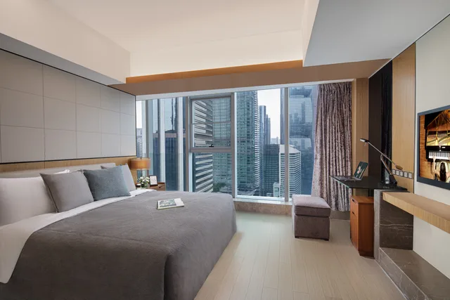 شقة بريميير بغرفتي نوم، Ascott IFC Guangzhou 1/2