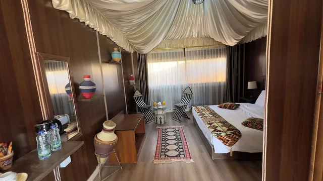 خيمة ديلوكس بسرير كينج، Wadi Rum Mazayen Camp 5/10