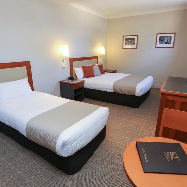 غرفة ثلاثية بسرير فردي، Quality Hotel Mildura Grand 2/10