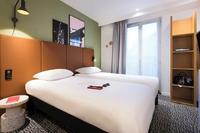 غرفة قياسية بسريرين منفصلين، ibis Paris Gare du Nord TGV 6/10