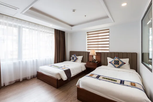 غرفة سوبيريور بسرير مزدوج أو سريرين منفصلين، Bamboo Sapa Hotel 3/6