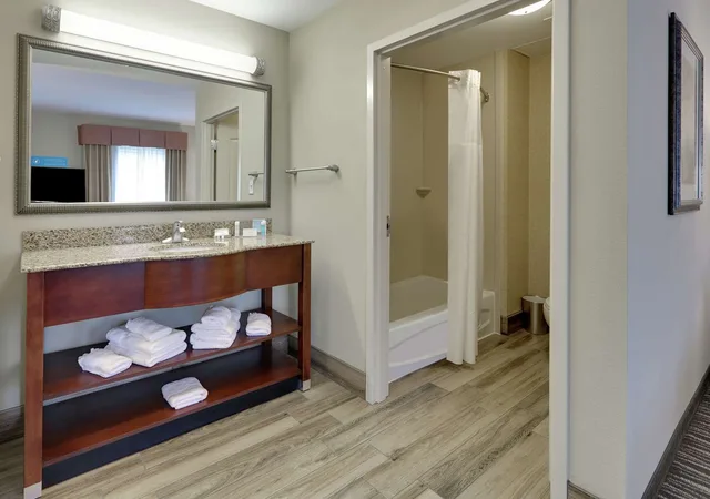 جناح استوديو بسرير كينج مع أريكة، Hampton Inn & Suites Southern Pines-Pinehurst 6/7