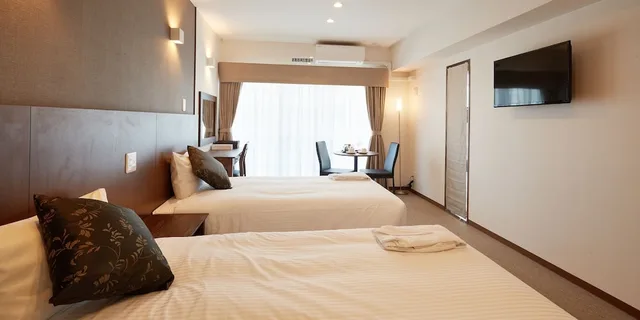 Condominium, Twin Beds، Creass Hotel Tsubogawa Marche 3/7