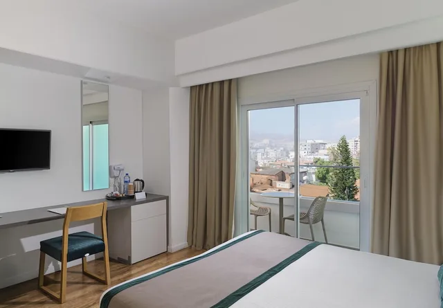 غرفة قياسية بسريرين منفصلين، Pefkos City Hotel 5/7