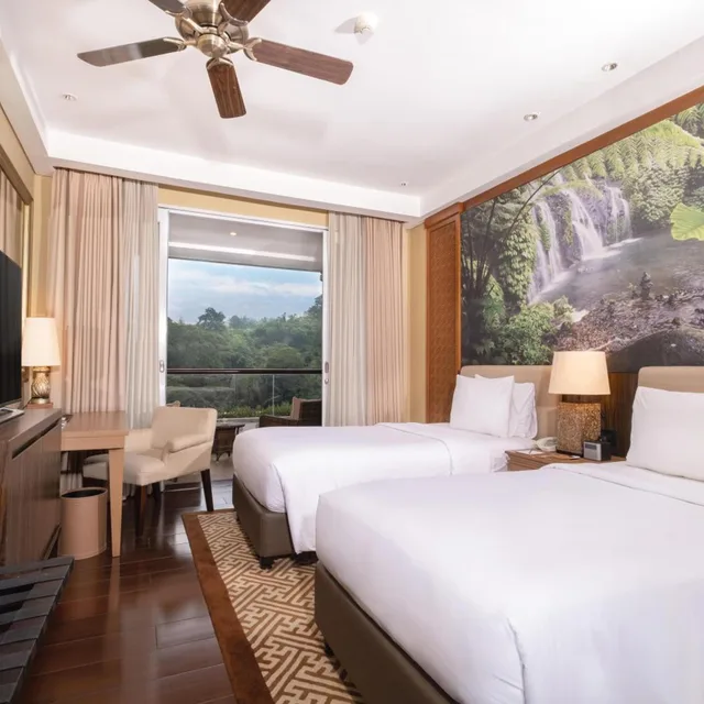 غرفة سوبيريور بسريرين منفصلين، HOMM Saranam Baturiti Bali a brand of Banyan Group 2/3