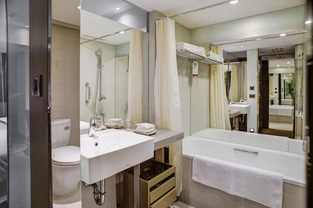 غرفة سوبيريور بسريرين منفصلين، Chateau de Chine Hotel Kaohsiung 4/4