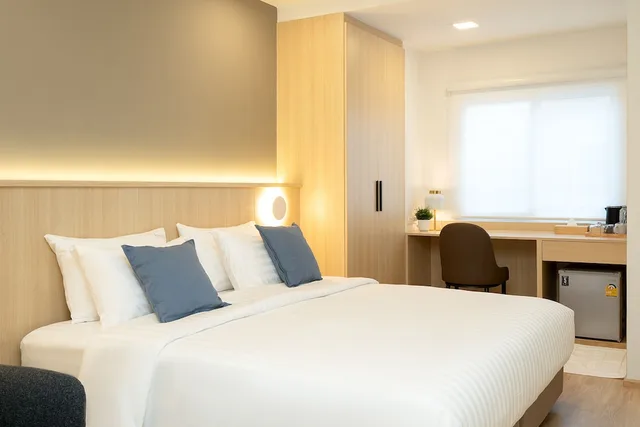 جناح عائلي بسرير كينج وسرير بطابقين بشرفة بغرفتي نوم، Diya Hotel Bangkok 1/7