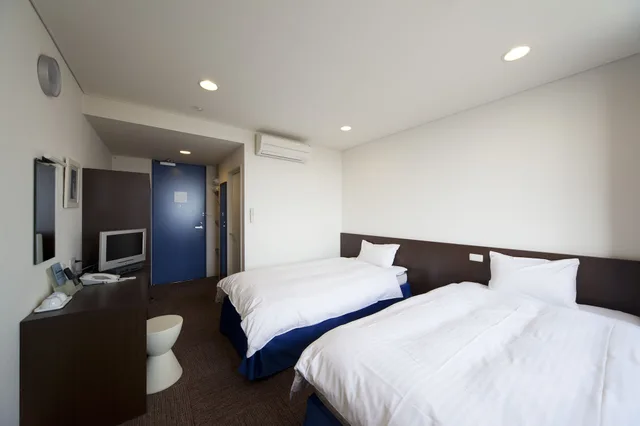 غرفة بسريرين منفصلين في المبنى الرئيسي، Athena Kaigetsu 3/4