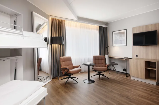 غرفة عائلية بسريرين منفصلين، Radisson Blu Hotel Nydalen 6/8