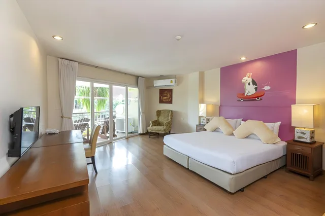 جناح جونيور بسرير كينج يُسمح فيها بالحيوانات الأليفة، Bella Villa Cabana 1/1