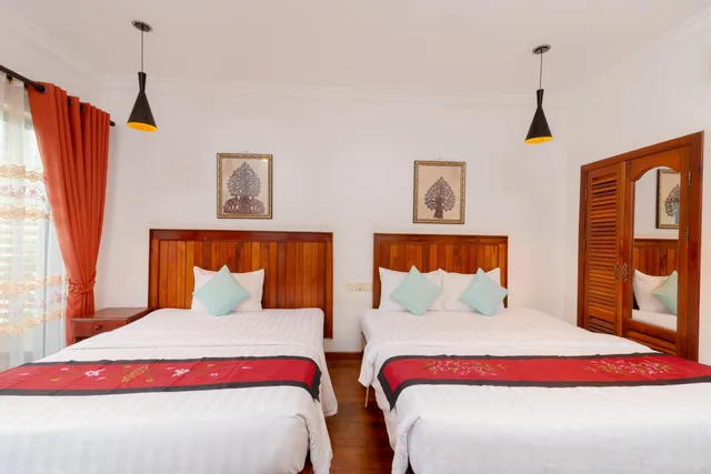 غرفة ديلوكس بسرير مزدوج، Asanak D'angkor Boutique Hotel 6/10