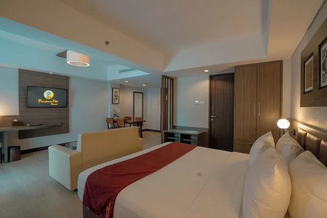 جناح بسرير كينج، Pandawa Hill Resort 4/10