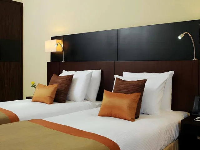 Room, Twin Beds, Partial Haram View، موڤنبيك برج هاجر مكة(Movenpick Hotel & Residence Hajar Tower Makkah) 6/10