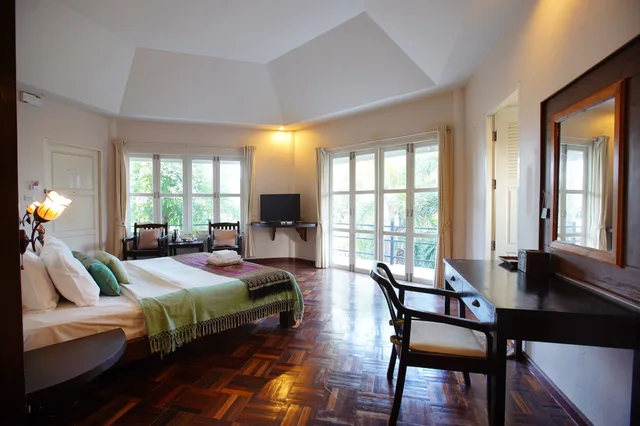 فيلا بسرير كوين بإطلالة على الحديقة يُسمح فيها بالحيوانات الأليفة، Tanaosri Resort Pranburi 6/10