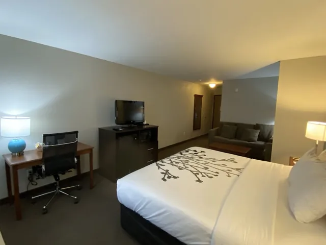 غرفة قياسية بسرير كينج، Sleep Inn & Suites Hays I-70 2/6