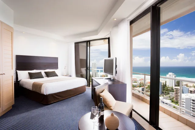 جناح جونيور بسرير كينج بإطلالة على البحر، Crowne Plaza Surfers Paradise 2/5