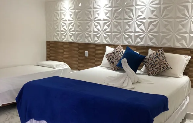 غرفة قياسية ثلاثية بسرير مزدوج وسرير فردي، Pousada Villa Goya 2/2