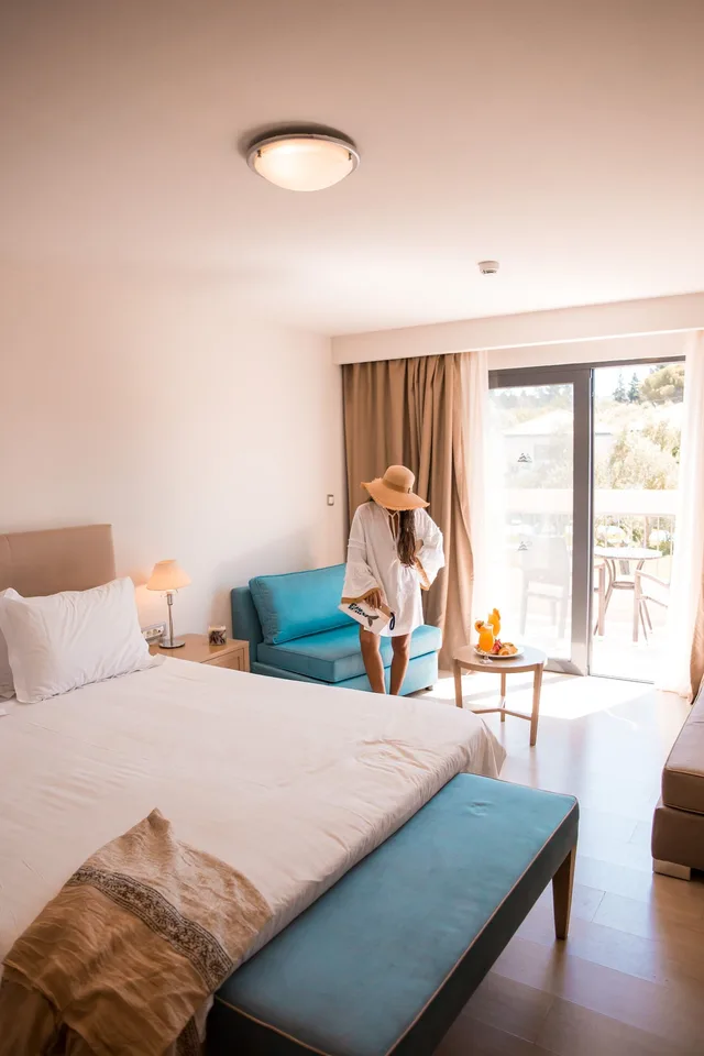 غرفة سوبيريور بسرير كينج بإطلالة على الحديقة مع أريكة، Atlantica Eleon Grand Resort 2/10