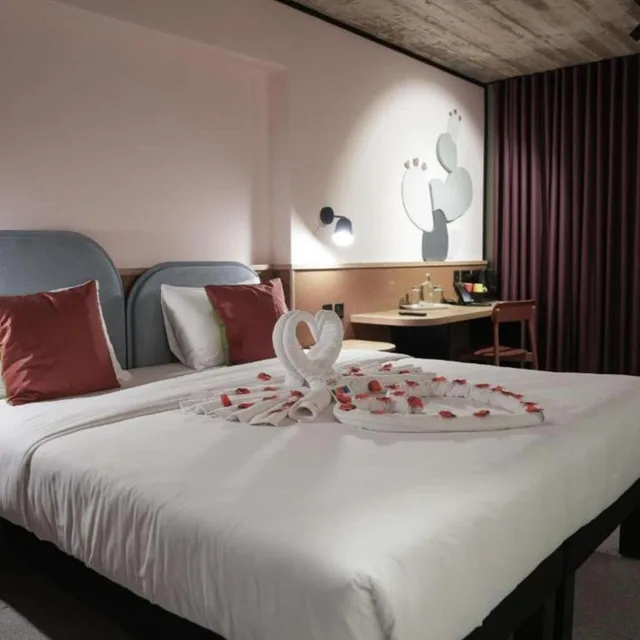غرفة قياسية بسرير مزدوج أو سريرين منفصلين بإطلالة على المدينة، ibis Styles ST Pauls Bay Malta 4/10