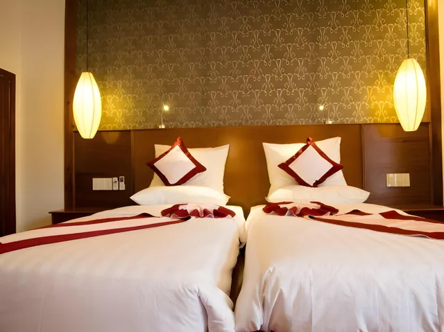 غرفة بسرير مزدوج أو سريرين منفصلين، Phu Quoc Villas 3/3